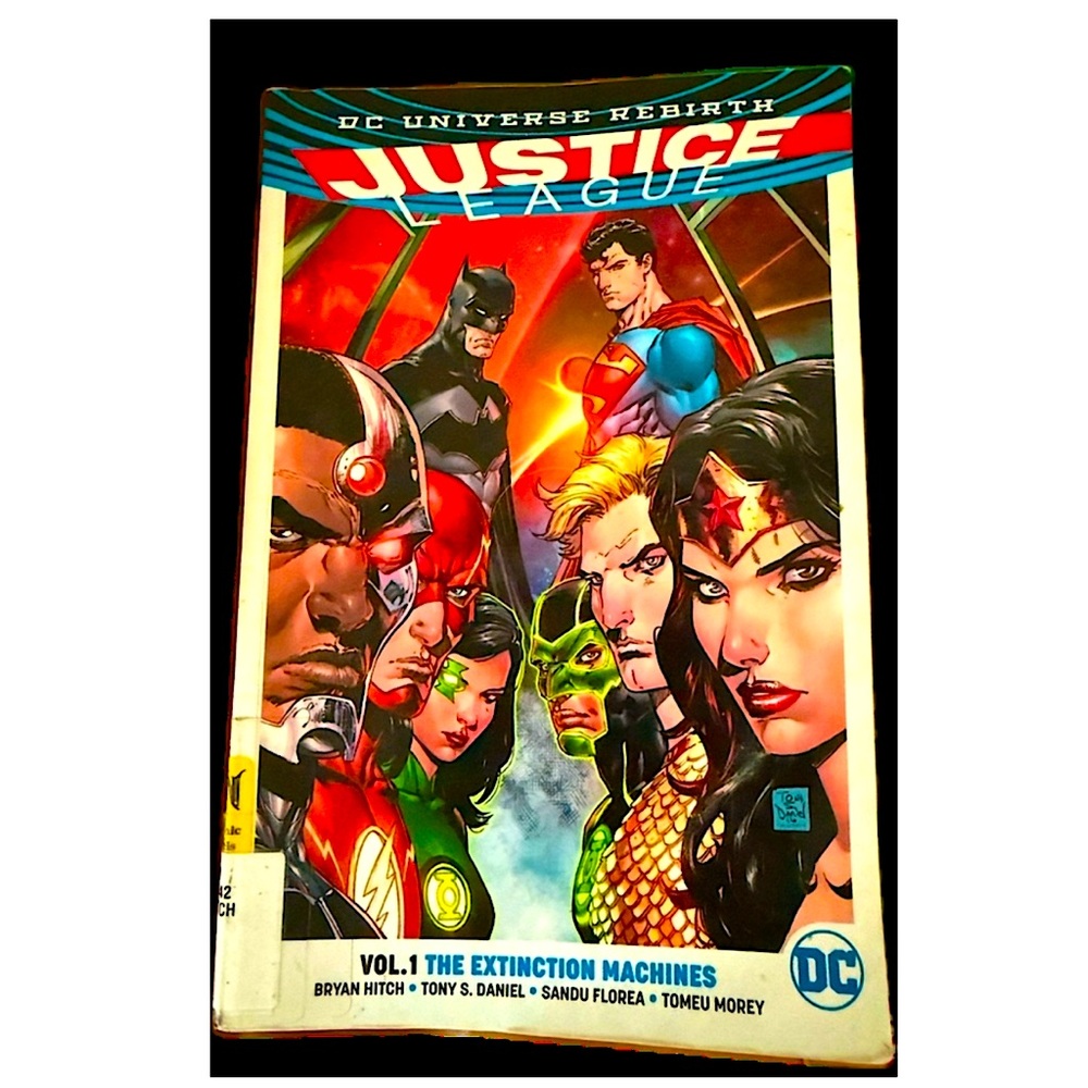 📚 DC Universe Rebirth Justice League Vol 1 The Extinction Machines Graphic Novel